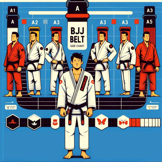 BJJ Belt Size Chart And Guide